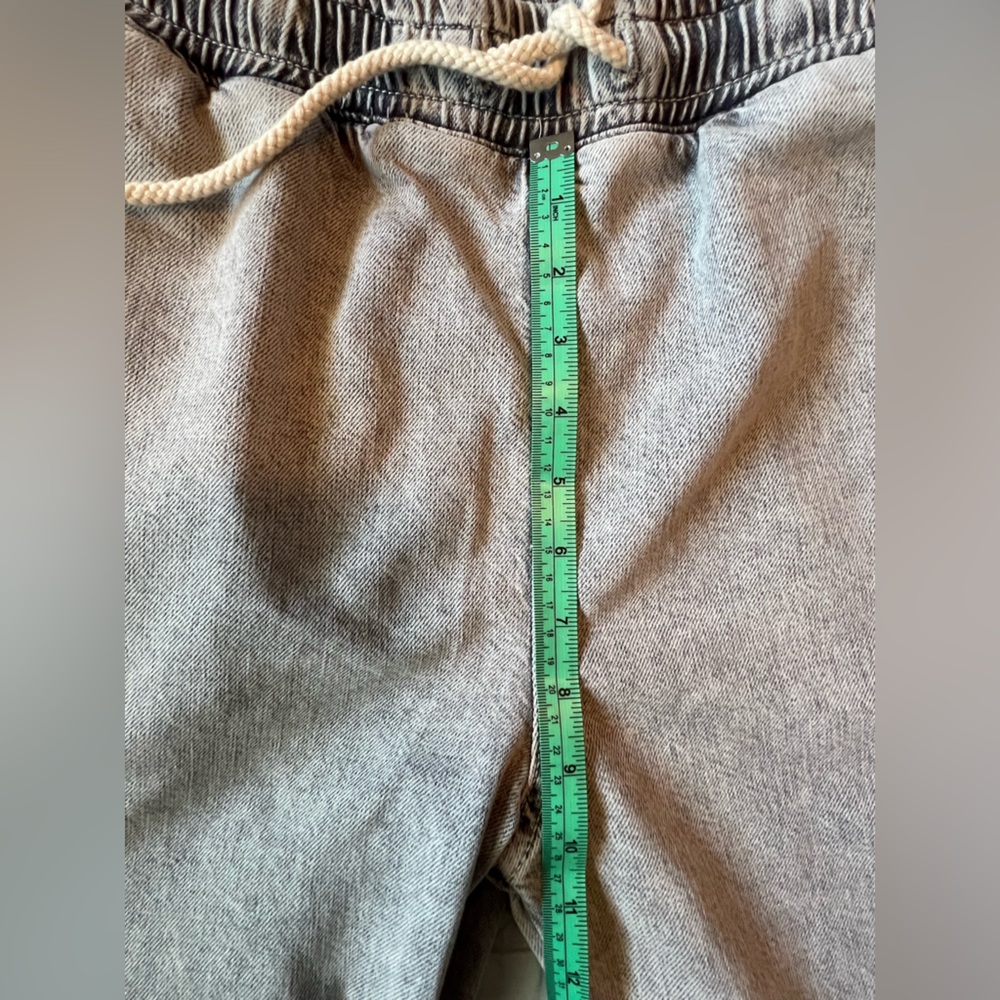 Anthropologie Pilcro The Getaway drawstring waist, Carbon (Faded Gray), Small - Picture 12 of 14